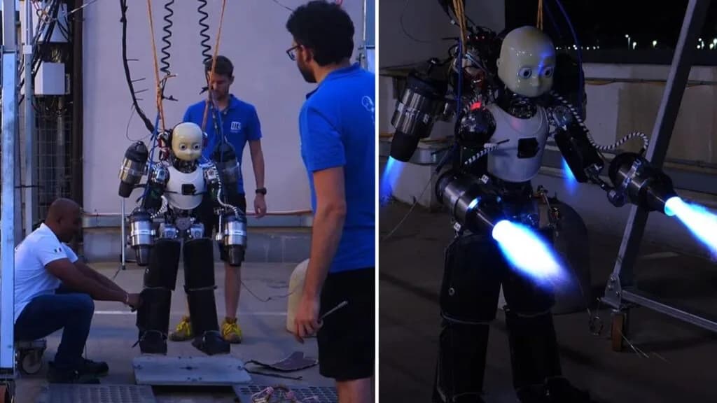 iRONCUB3: World’s 1st jet-powered humanoid