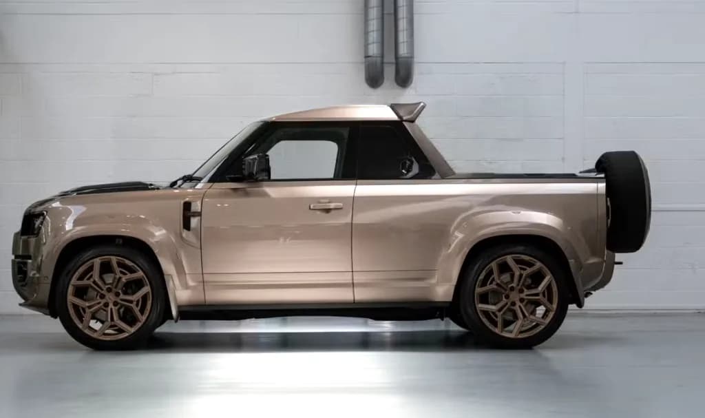 Urban reveals two-door Land Rover Defender pickup