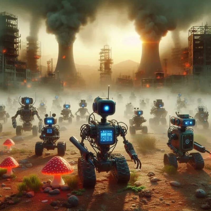 AI Robots venture into hazardous areas