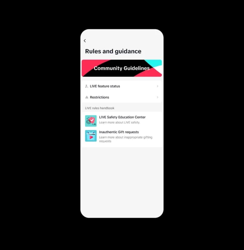 TikTok Introduces New Guidelines and Educational Tools for Livestream