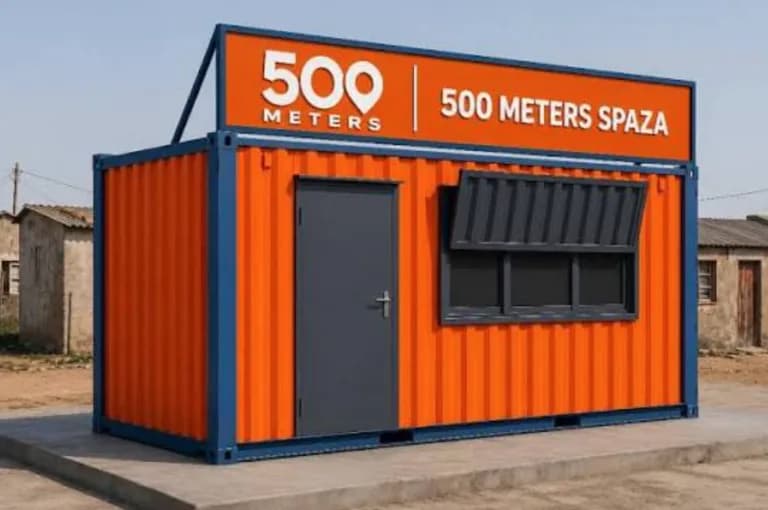 500 Meters launches R250 plan to build 20,000 community-owned spaza shops