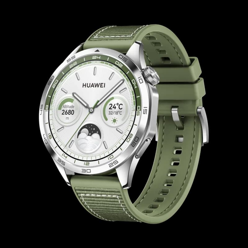 HUAWEI-WATCH-GT-4-Green-Side