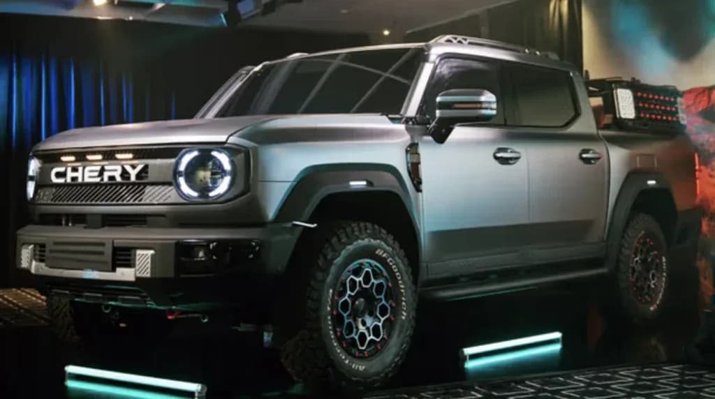 Chery Debuts KP31 Double-Cab Bakkie for South Africa