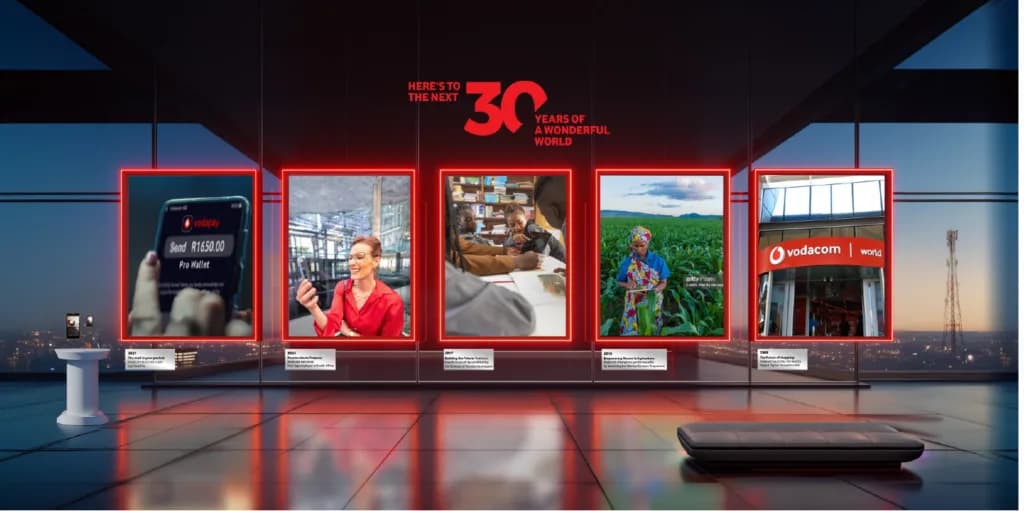 Vodacom Celebrates 30 Years with Impressive Growth and Impact