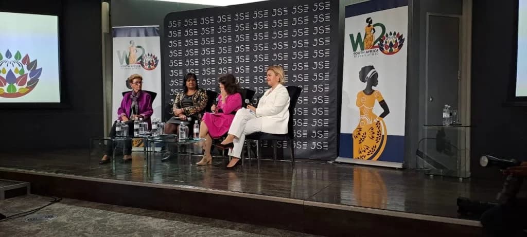 W20 Delegates Sound Kudu Horn at JSE to Promote Women’s Financial Inclusion