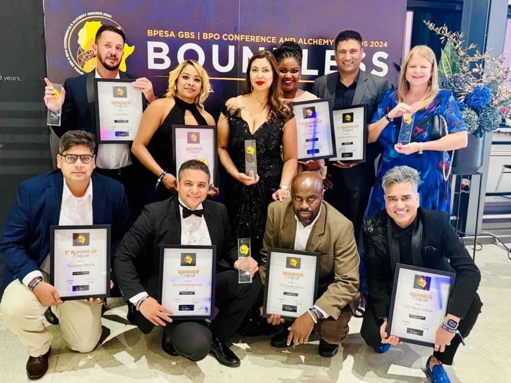 CCI South Africa and CareerBox Africa recognised for excellence at the BPESA GBS Alchemy Awards