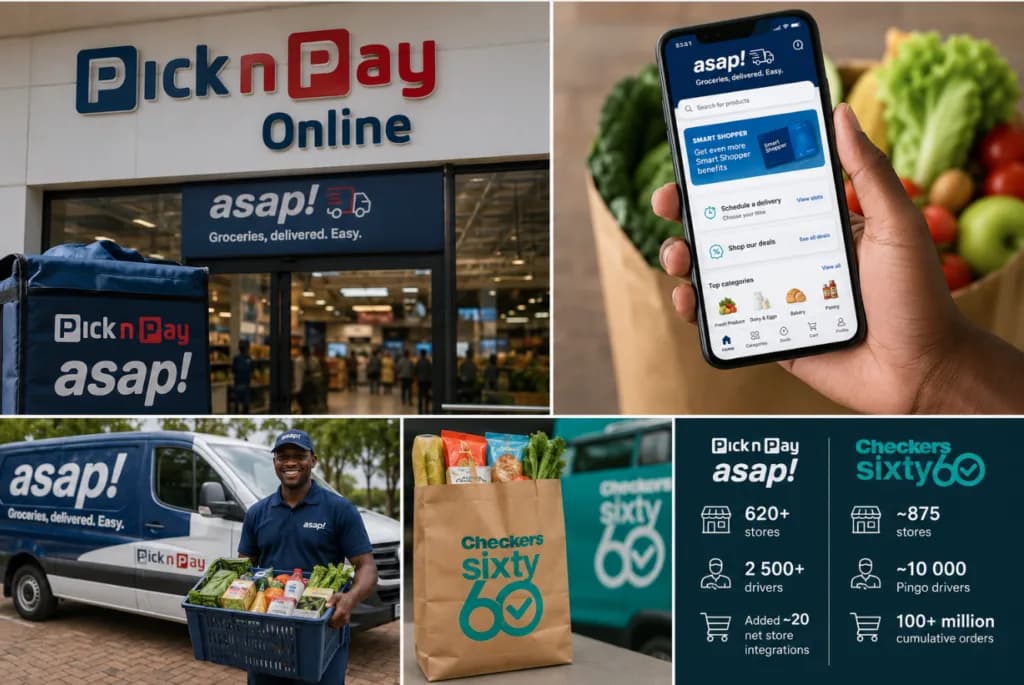 Sixty60 pulls further ahead as Pick n Pay online momentum slows
