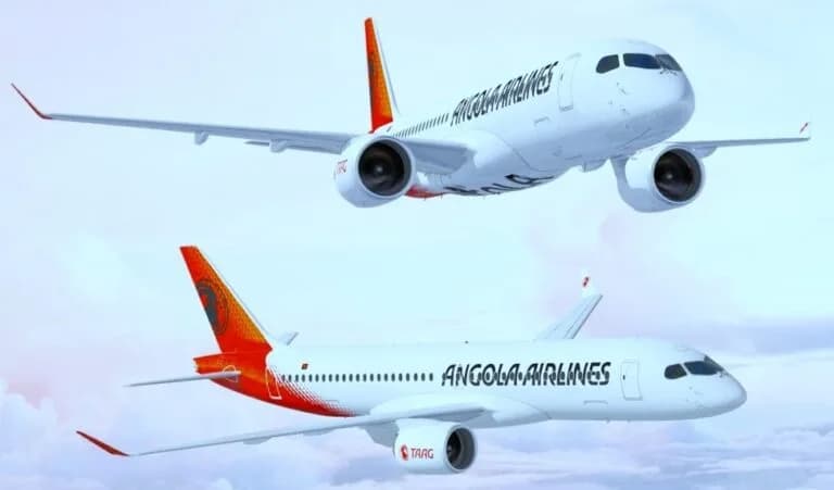 TAAG Angola Airlines takes delivery of its first Airbus A220 aircraft