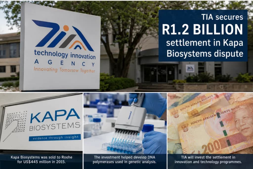 TIA Secures R1.2 Billion Settlement From Kapa Biosystems Dispute