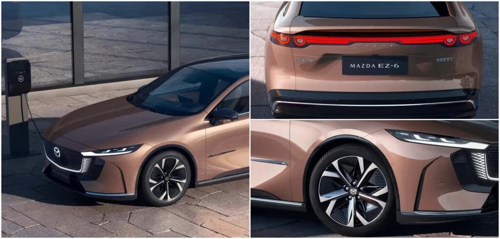 Mazda Unveils EZ-6: First Global Electric Sedan