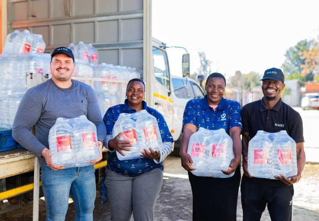 MANZI Water Joins Hands With The Hanna Charity and Empowerment Foundation And The Gift Of The Givers Foundation