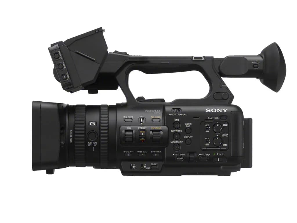 Sony Adds Two 4K Handheld Professional Camcorders