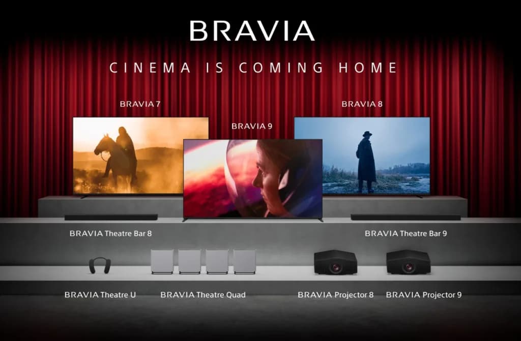 Sony introduces two new 4K HDR laser BRAVIA® Projectors with XR Processor