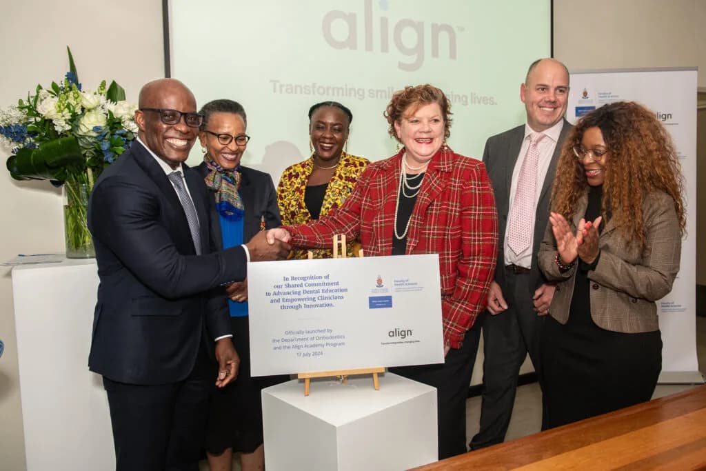 Align Technology Collaborates with UP School of Dentistry to Launch the first Align university program in SA