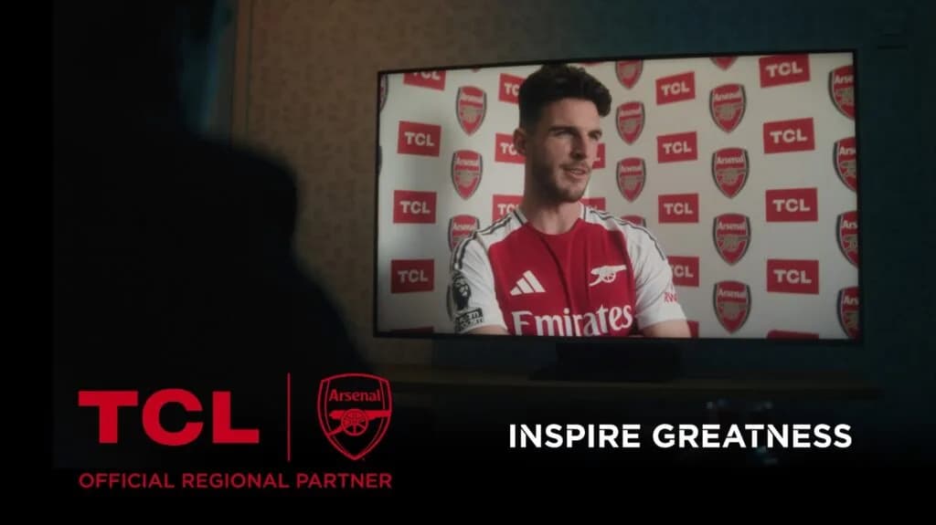TCL x Arsenal FC TCL Run A Heart-warming Campaign Connecting Football, Family, and Technology