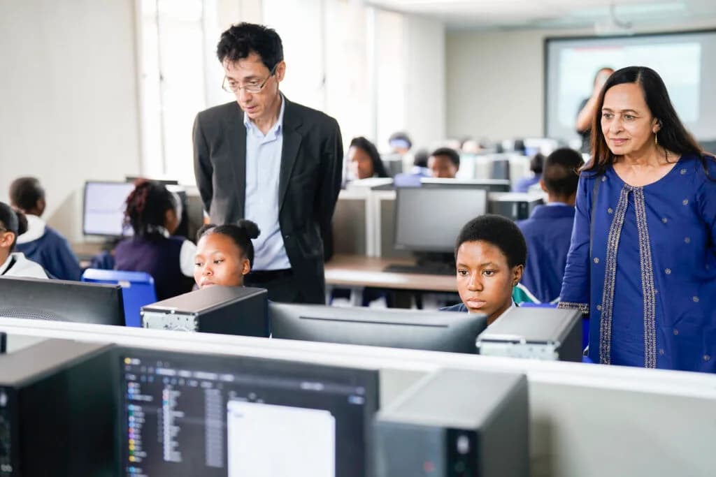 Maharishi CEO and Datatec Chair Discuss Landmark Donation to Empower Students