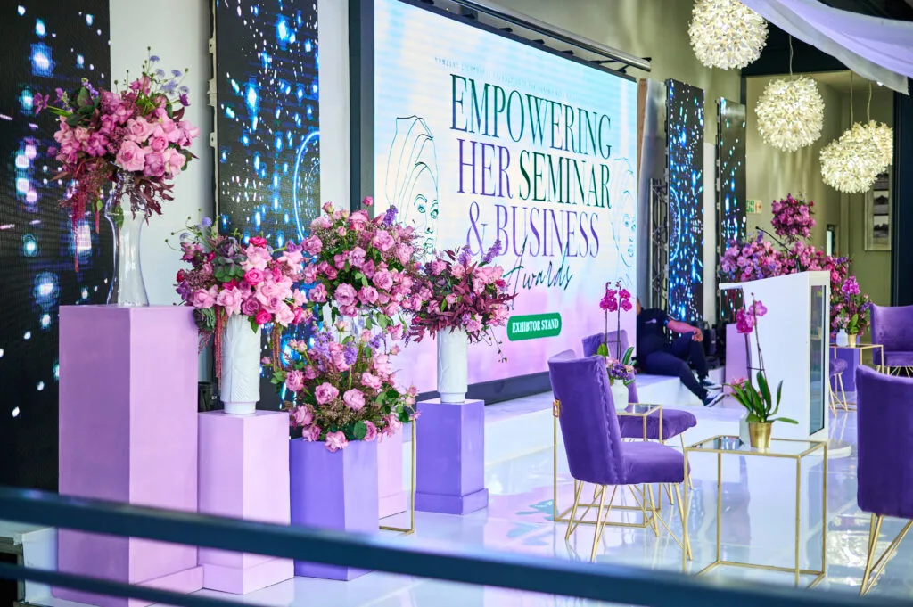 Nomzamo Mbatha Leads the Empowering HER Seminar and Business Awards with African Bank and Hollywood Foundation